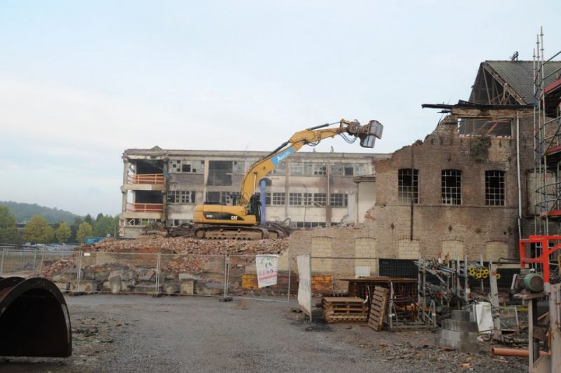 La Louvière : Le Dernier Bâtiment Du Site 