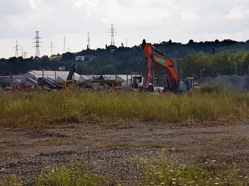 Liège : La Construction Des Infrastructures Du Tram Liégeois A Débuté Sur Le Site 