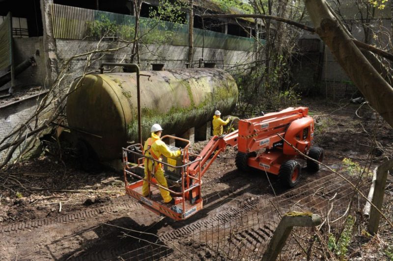 Chaudfontaine : Les Travaux De Déconstruction Commencent Sur Le Site 