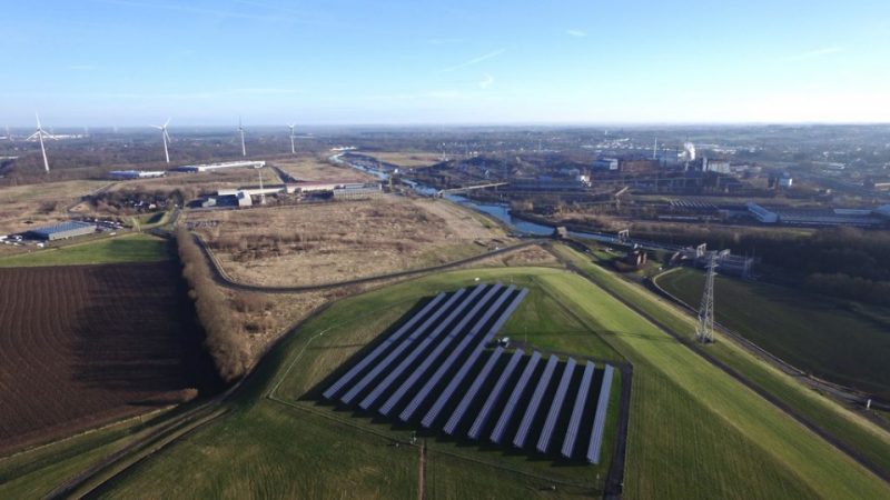 La Louvière : La Plus Importante Centrale Photovoltaïque Wallonne Au Sol Est En Service