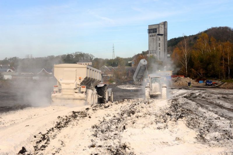 Binche : Spaque A Terminé Les Travaux D’assainissement De L’ancien Charbonnage 