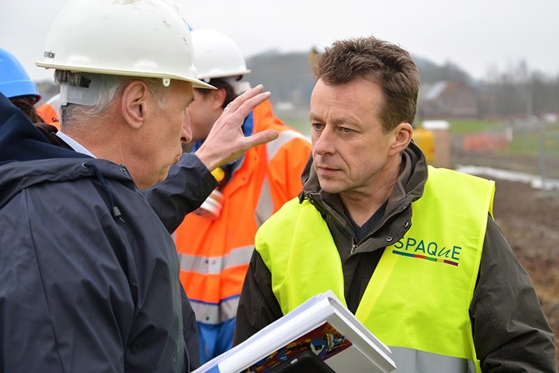 Mons/le Roeulx : Le Ministre Carlo Di Antonio Visite Le Chantier De Réhabilitation Du Site 