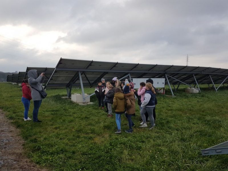 Semaine Wallonne Pour L’air, Le Climat Et L’énergie : Succès Pour La Visite De La Centrale Photovoltaïque De Spaque